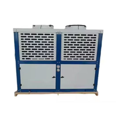 Bitzer Kutusu Tipi Dondurucu Oda hava soğutmalı Kondensasyon Birimi Güçlü Galvanizli Çelik Küresi r22/r404a/r407f