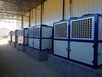 Yarı Kapalı Dondurucu Kondenser Ünitesi Korozyon Önleyici Galvanizli Çelik Muhafaza