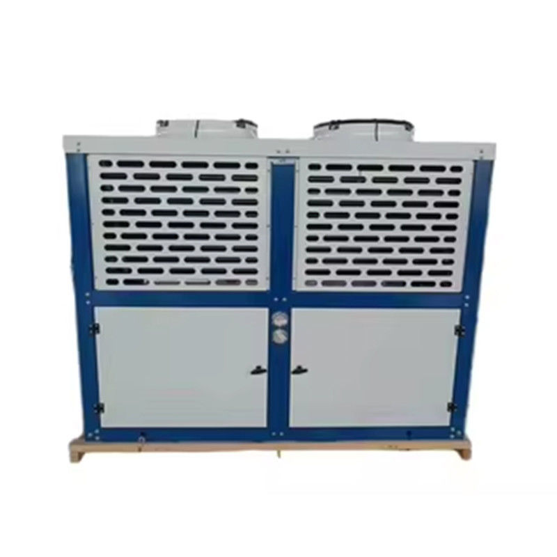 Bitzer Kutusu Tipi Dondurucu Oda hava soğutmalı Kondensasyon Birimi Güçlü Galvanizli Çelik Küresi r22/r404a/r407f